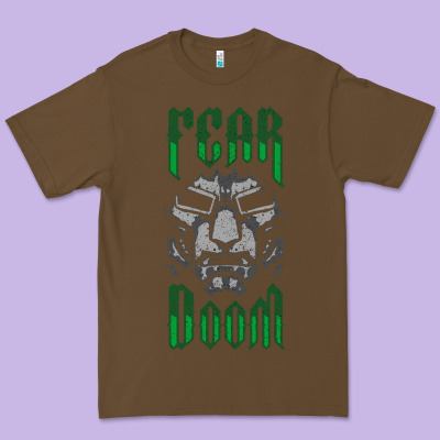 Fear Doom Premium Tee Designed By Floraart
