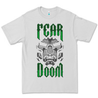 Dove Grey Fear Doom Premium Tee - FloraArt