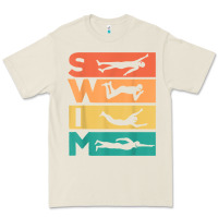 Bone retro vintage swimming gift for swimmers t shirt Premium Tee - FloraArt