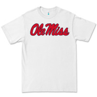 White ole miss Premium Tee - FloraArt