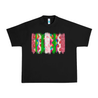 Black summer brushstrokes Urban Heavy Tee - CowhideDigitalArt
