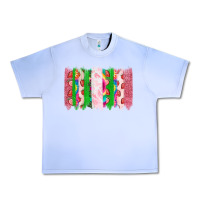 Grape Ice summer brushstrokes Urban Heavy Tee - CowhideDigitalArt