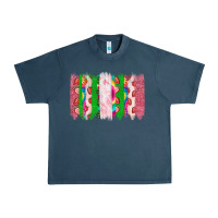 Midnight Navy summer brushstrokes Urban Heavy Tee - CowhideDigitalArt
