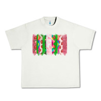 Pistachio summer brushstrokes Urban Heavy Tee - CowhideDigitalArt