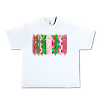 White summer brushstrokes Urban Heavy Tee - CowhideDigitalArt