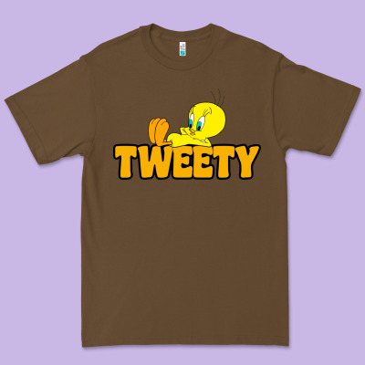 Tweety Premium Tee Designed By Floraart