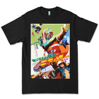 Black KIKAIDA POSTER Premium Tee - FloraArt