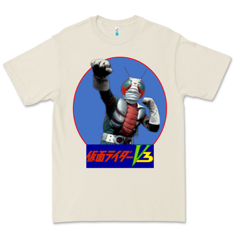 Kamen Rider V3 Punch Premium Tee by FloraArt | Teevron
