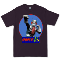 Plum KAMEN RIDER V3 PUNCH Premium Tee - FloraArt