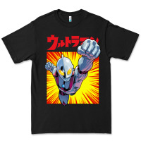 Black ultraman exclusive yellow Premium Tee - FloraArt