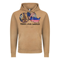 Vintage Camel peace love america Vintage Hoodie - SublimationCraftShop