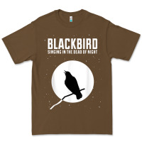 Cacao blackbird singing in the dead of night t shirt Premium Tee - FloraArt