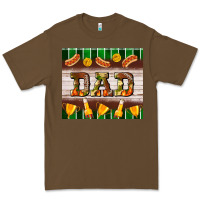 Cacao Football Dad Tumbler Premium Tee - BundleAndBundleShop
