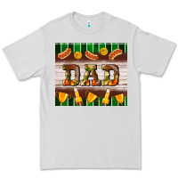 Dove Grey Football Dad Tumbler Premium Tee - BundleAndBundleShop