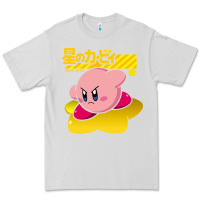 Dove Grey kirby men's pink Premium Tee - FloraArt