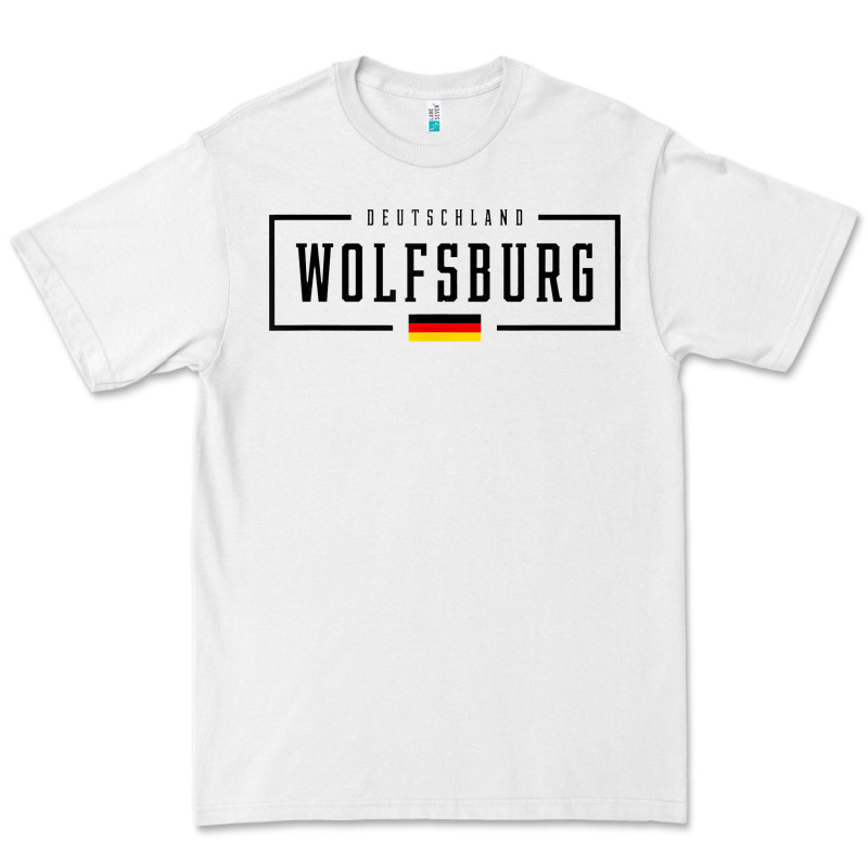 Wolfsburg Deutschland Germany German Flag Premium Tee by FloraArt | Teevron