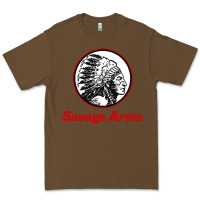 Cacao Savage Arms Premium Tee - FloraArt