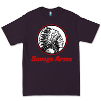 Plum Savage Arms Premium Tee - FloraArt
