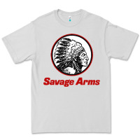 Dove Grey Savage Arms Premium Tee - FloraArt