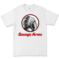 White Savage Arms Premium Tee - FloraArt