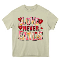 Mossy Love never fails Heavy Core Tee - FaDigitalArtStudio