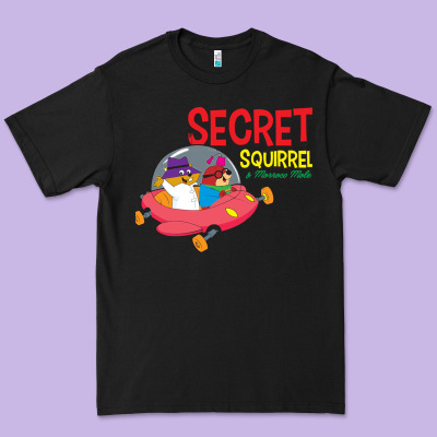 Secret Squirrel  51 Premium Tee Designed By Floraart