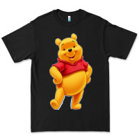 Black pooh Premium Tee - FloraArt