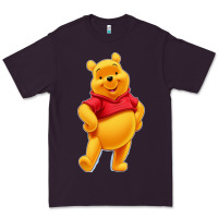 Plum pooh Premium Tee - FloraArt