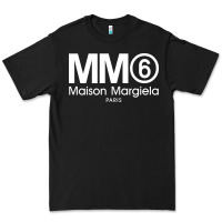 Black mm6 maison margiela Premium Tee - FloraArt