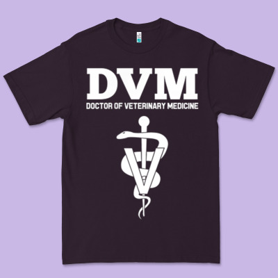 Doctor Of Veterinary Medicine Dvm Veterinarian Vet Tech Premium Tee Designed By Floraart