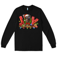 Black joy pig Long Sleeve Tee - LillyAllenDesigns