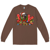 Chestnut joy pig Long Sleeve Tee - LillyAllenDesigns