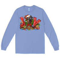 Colony Blue joy pig Long Sleeve Tee - LillyAllenDesigns