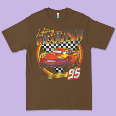 Cars Lightning Mcqueen Premium Tee Designed By Floraart
