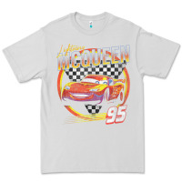 Dove Grey cars lightning mcqueen Premium Tee - FloraArt