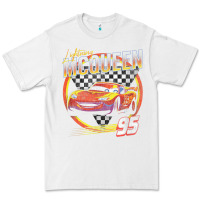 White cars lightning mcqueen Premium Tee - FloraArt