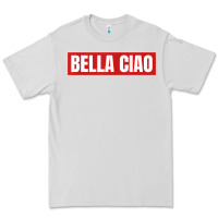 Dove Grey bella ciao tshirt for casa song lovers  men women tshirt t shirt Premium Tee - FloraArt