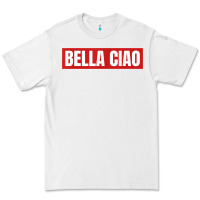 White bella ciao tshirt for casa song lovers  men women tshirt t shirt Premium Tee - FloraArt