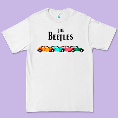 Beetles Premium Tee Designed By Floraart