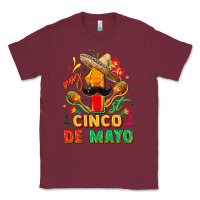 Burgundy My first cinco de mayo Classic Tee - FaDigitalArtStudio