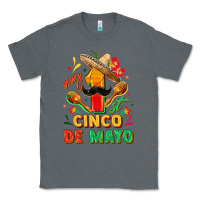 Charcoal Heather My first cinco de mayo Classic Tee - FaDigitalArtStudio