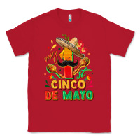 Red My first cinco de mayo Classic Tee - FaDigitalArtStudio
