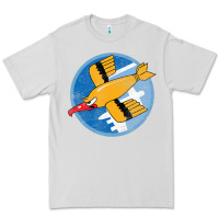 Dove Grey Ww2 91St Bomb Squadron Flying Fortress Soaring Bird Patch Premium Tee - FloraArt
