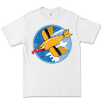 White Ww2 91St Bomb Squadron Flying Fortress Soaring Bird Patch Premium Tee - FloraArt