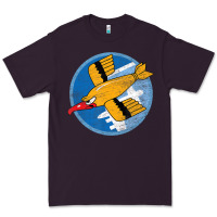 Plum Ww2 91St Bomb Squadron Flying Fortress Soaring Bird Patch Premium Tee - FloraArt