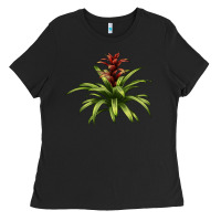 Black Bromeliads Ladies Tee - LillyAllenDesigns