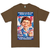 Cacao alfred e. neuman for president Premium Tee - FloraArt