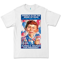 White alfred e. neuman for president Premium Tee - FloraArt