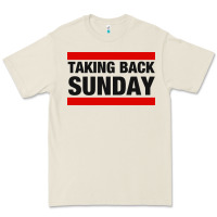 Bone TAKING BACK SUNDAY Premium Tee - FloraArt