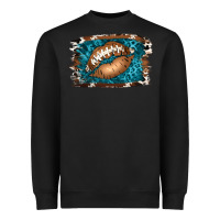 Black Football Lips Heavyweight Sweatshirt - Jasminsmagicworld